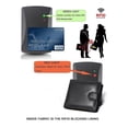 thumbnail image 4 of Genuine Leather Wallet for Men RFID Blocking Bifold Style Large Capacity with Card Slots Gift Box Father’s Day Gift for Dad, Black, 4 of 9