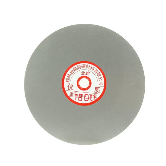 6-inch Grit 1800 Diamond Coated Flat Lap Wheel Grinding Sanding Polishing Disc