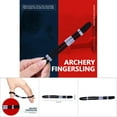 thumbnail image 4 of Écharpe de Tir à l'Arc, Réglable Tir Fingerling Confortable Arc Courbe Fingerling pour Arc Courbe Accessoire de Tir de Chasse, 4 of 7