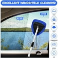 thumbnail image 4 of 6 Pcs Car Windshield Cleaner Tool Kit with Extendable Handle, Microfiber Towel Pads, Brush, Empty Spray Bottle for Auto Glass Wiper Suvs Rvs & Home Windows(multicolored）, 4 of 7