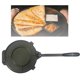 thumbnail image 2 of Tortilla de maíz de de hierro fundido de 6,5 pulgadas de servicio pesado Tortillera Tortilladora, fácil de cocinar - Gris Sunnimix prensa para hacer tortillas, 2 of 8