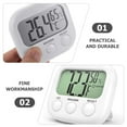 Hongchegh humidity meter Fish Tank Thermometer Desktop Thermometer