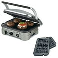 thumbnail image 1 of Grill Griddler Cuisinart 5 en 1 con accesorio para gofres GR-4N, 1 of 6
