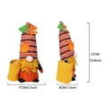 thumbnail image 4 of DefiDgd Scarecrow Gnomes Plush Doll Ornament,Fall Faceless Doll Decor for Home,Thanksgiving Decoration,Cute Thanksgiving Gifts,Desktop Decorations(C), 4 of 9