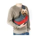 thumbnail image 2 of Bolsa transportadora para mascotas, bolsa transportadora para perros pequeños y gatos, segura, reversible, cómoda, lavable a máquina, bolsa ajustable, un solo hombro, 2 of 5