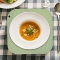 thumbnail image 4 of Square Silicone Placemats For Dining Tables With Heat Insulation And Feel, 4 of 5