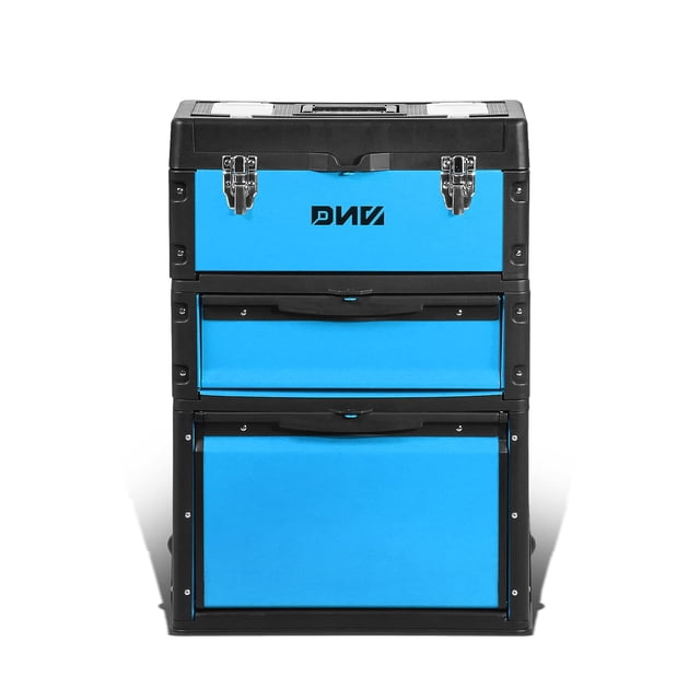 Cajas de herramientas Trolley DNA MOTORING TOOLS-00224, 3 niveles, azul