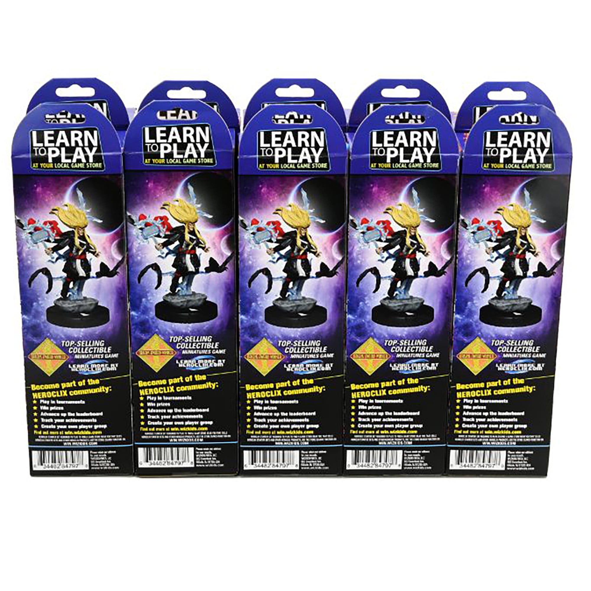 Marvel HeroClix: Avengers Fantastic Four Empyre Booster Brick - 50 Miniatures, WizKids, Randomly Assorted, Pre-painted, RPG