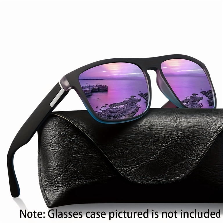 Set of 3 Stylish Retro Unisex Square Glasses for Men And Women
