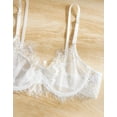 thumbnail image 3 of Bridal Lingerie Set White Lace, 3 of 4