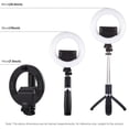 thumbnail image 3 of Puluz Pu531B Anillo Led Transmisión En Vivo Vlogging Selfie Luz De Relleno Con Bluetooth Selfie Stick Trípode Montaje Para Fotografía Video seitruly EL012840-00, 3 of 6