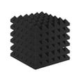 thumbnail image 6 of Acoustic Foam Panels 24 Pack, 12x12x2in - Studio Soundproofing Wedges for Walls & Ceilings, Home Theater, Noise Reduction, Recording Studio, 6 of 7
