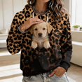 thumbnail image 2 of Pouch Hoodie for Small Pet Fleece Pet Hoodie with Pouch Large Pocket Womens Dog Pouch Hoodie with Kangaroo Pocket Oversized Pet Carrier Sweatshirts Dog Carrier Sweatshirt, 2 of 5