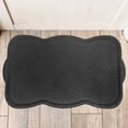 thumbnail image 2 of Maison Concepts Scalloped Edge Boot Tray (Black) 15" X 30" X 2", 2 of 4