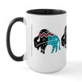 thumbnail image 2 of CafePress - Great Bison #2 Large Mug - 15 oz Ceramic Large White Novelty Mug, 2 of 4