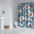 thumbnail image 3 of Waterproof Pioneer Shower Curtain 72x84 Inch Polyester Unique Cute Floral Shower Curtain for Bathroom Hotel Home Decor with 12 Plastic Hooks, 3 of 5
