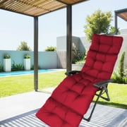 Outdoor Chaise Lounge Cushion 72.8 Sunproof Waterproof Inlife Garden Patio Rocking Chair Cushion