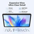 thumbnail image 5 of SHARECLOUD 10 inch Tablet with Keyboard, 16GB + 32GB/1TB Expand, Octa-Core, 6000mAh, WiFi 6, Android 16 Tablet, Gray, 5 of 7
