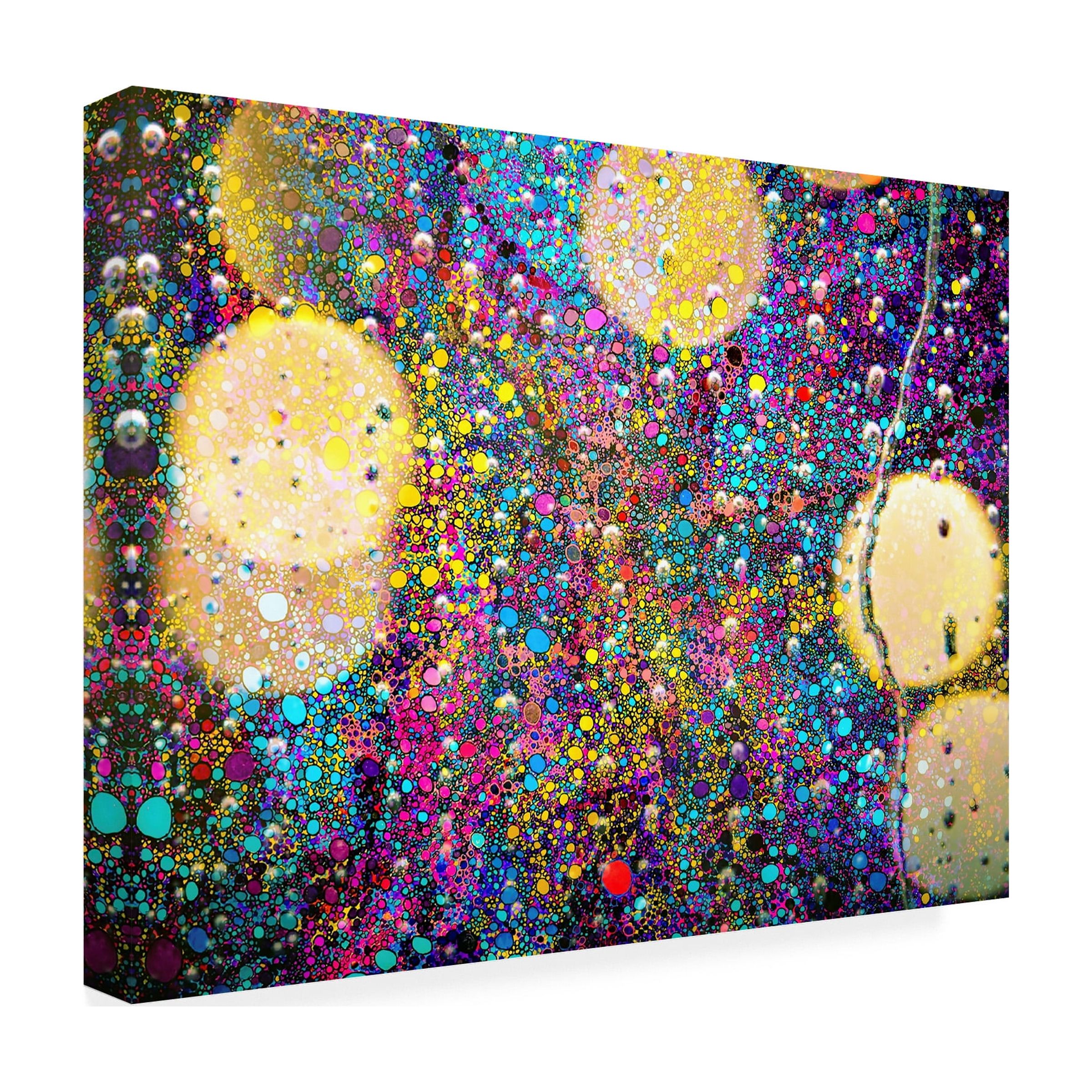 Trademark Fine Art 'Party In The Rain' Canvas Art by MusicDreamerArt