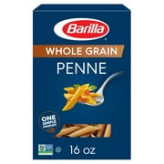 (4 pack) Barilla Whole Grain Penne Pasta, 16 oz