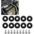 thumbnail image 3 of ZOUSSIQI License Plate Holder,Car Modification M6 Gasket Bolt License Plate Frame Decoration Screw(Black) CA919-31009, 3 of 9