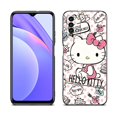 thumbnail image 1 of Funda bonita de Hello Kitty para teléfono Xiaomi, carcasa negra para Mi POCO X5 X4 X3 NFC F4 F3 GT 5G C50 C55 C40 F1 M5 S M4 M3 F2 Pro 5G zhangmengya LED, 1 of 2