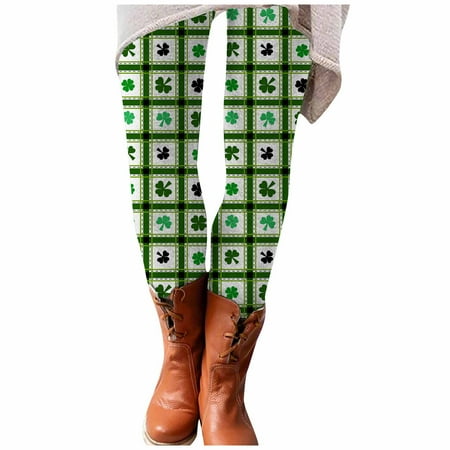 

Women Full Length Workout Running Sports Tights Lift Yoga Pants Tribal Style Printed Leggings High Waisted Yoga Pants Maternity Pants for Work Beige M