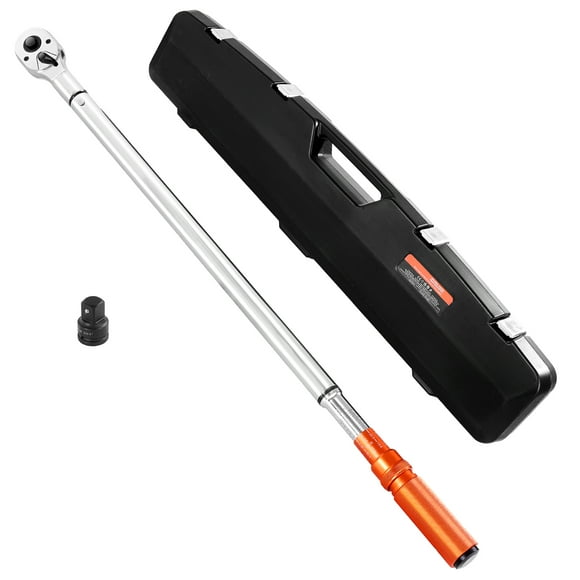 VEVOR Click Torque Wrench 3/4 Inch Drive 100-600 lbf-ft/136-814N.m Dual-direction