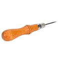 thumbnail image 4 of Punzón de costura manual multifuncional 4 en 1 con mango de madera para manualidades de cuero, 4 of 9