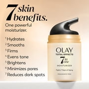 Olay Total Effects Face Moisturizer, Fragrance-Free, Everyday Care for All Skin, 1.7 fl oz