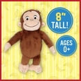 thumbnail image 2 of Jouets en peluche de Kids Preferred Curious George singe 8 pouces, 2 of 5