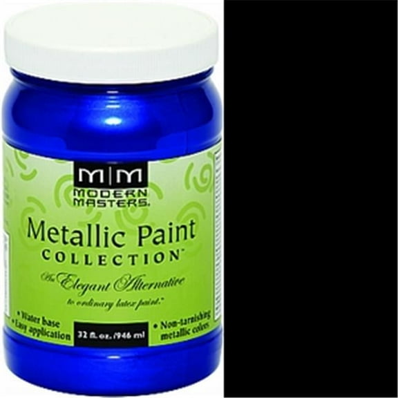 qt Modern Masters ME429 Venetian Blue Metallic Paint Collection, Satin Water-Based Decorative Metallic Paint