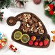 thumbnail image 4 of Plato de cena, genérico, plato de cena de madera de Navidad para familiares, amigos y profesores., 4 of 9