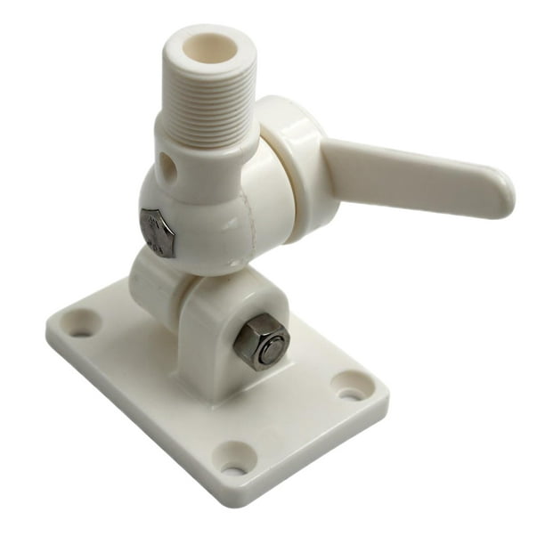 Soporte de Antena Montaje de Cubierta para Barco Marino Sunnimix Base de antena de barco