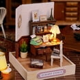 thumbnail image 2 of Becaristey Wooden DIY Doll House Multifunctional And Fun For Endless Creativity Gifts, 2 of 6