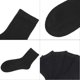 thumbnail image 3 of Calcetines de algodón para mujer, 5 pares de calcetines finos de vestir casuales para negocios, pantalones, calcetines tobilleros suaves y transpirables para correr, 3 of 6