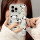 thumbnail image 5 of Cute Pochacco Phone Case for iPhone 15 14 13 12 11 Pro Max XR XS X 8 7 6 6S Plus SE 2020 Shockproof Transparent Back Cover, 5 of 5