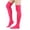 Hot Pink_#03, variant on Thigh High Socks for Women Over the Knee Socks For Women Knee High Stockings Thigh Highs Halloween Sock Costume Cotton,Dark Purple One Size