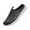 Dark Gray, variant on Mules for Women Men Breathable Mesh Slippers Slip on Non-Slip Slides Comfort Sandals
