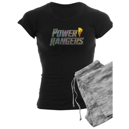 

CafePress - Power Rangers Stacked Logo - Women s Dark Pajamas