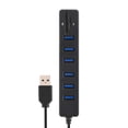 thumbnail image 2 of Hub USB, Combo USB 2.0 De 6 Puertos Con Lector De Tarjetas SD TF, Plug And Play Para 7 8 10 2000 ME XP Vista, Mac OS9.1 O Posterior, 2 of 7