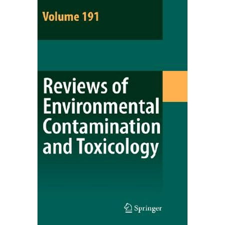 Reviews Of Environmental Contamination And Toxicology