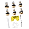 thumbnail image 4 of HILABEE 6x Fuel Gas Tank Vent Caps Enhances Flow Pour Out Vent Plug 5 Gallon Gas Can, 4 of 9