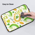 thumbnail image 6 of Bingfone St Patrick'S Day1 Laptop Sleeve Case 15 Inch, 360° Protective Computer Carrying Bag, 6 of 9