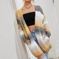 thumbnail image 7 of Tauxra Sweaters for Women,Jackets for Women,Women's Long Knit Cardigan, Colorful Loose Sweater Open Front Coat,Cardigan for Women, 7 of 7
