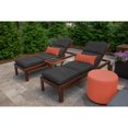 thumbnail image 3 of Casual Cushion Solid Sunbrella® Fabric 1-Piece Indoor/Outdoor Lumbar Pillow, 22"W x 9"L, Canvas Brick, 3 of 4