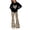Black, variant on Cethrio Girls Graphic Outfit Sets, Spring Fall Long Sleeve 2 Piece Outdoor Girls' Clothing Sets Black Size 10-12