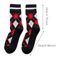 thumbnail image 2 of Outfmvch Compression Socks for Men Ladies Compression Socks Compression Socks Men Ankle Mens Socks No Show Mens No Show Socks Womens Fuzzy Socks Black One Size, 2 of 3
