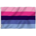 thumbnail image 1 of Anley Fly Breeze 3x5 Foot Omnisexual Pride Flag - Omnisexual LGBT Flags Polyester, 1 of 6