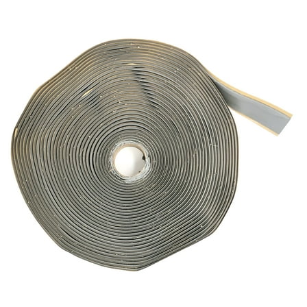 GSSI Sealants Butyl Tape 1/8 in x 1 in x 50 ft Gray